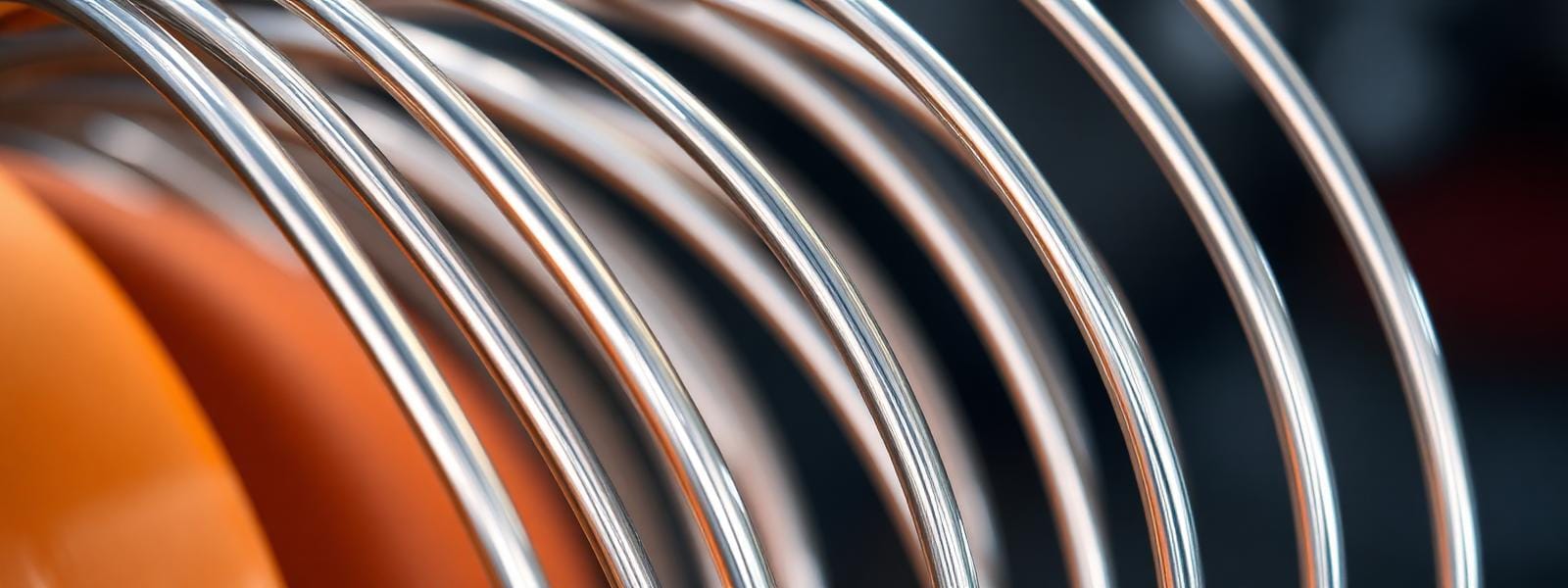 High-temperature alloy spring wire coils